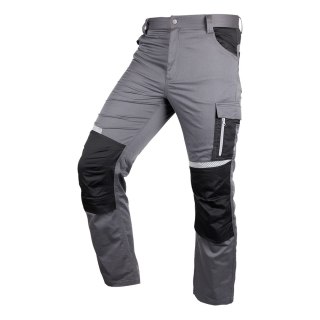 Spodnie robocze Mix&Match, szaro-czarne, rozmiar XXL