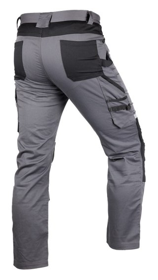 Spodnie robocze Mix&Match, szaro-czarne, rozmiar XXL