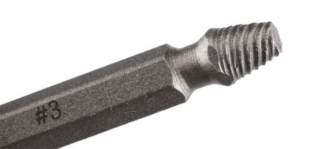 Wykrętaki dwustronne do zerwanych śrub lub uszkodzonych gniazd, zestaw 4 szt.