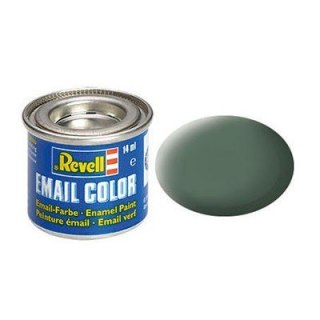 Farbka email color 67 zielono-szary matowy