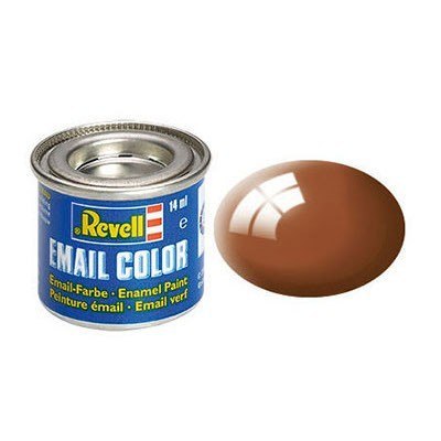 Farbka email color 80 mud brown połysk