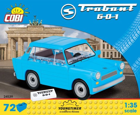 Klocki 72 elementów trabant 601