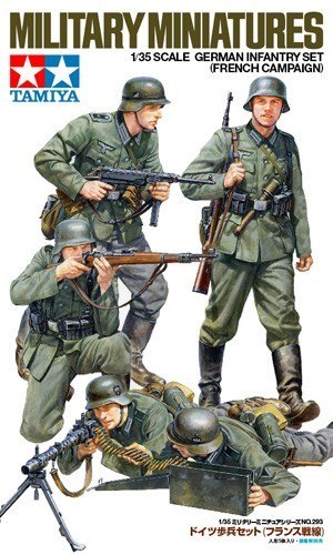 Model plastikowy german infantry set (french campaign)