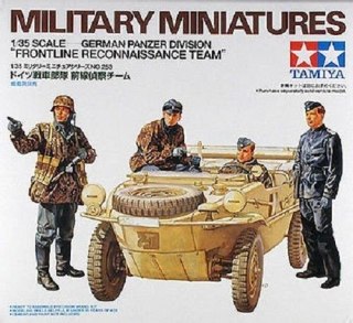 Model plastikowy german panzer division "frontline reconnaissance team"