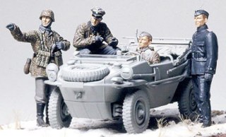 Model plastikowy german panzer division "frontline reconnaissance team"
