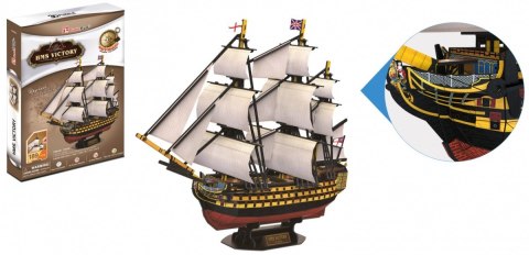 Puzzle 3d Żaglowiec hms victory