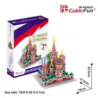 Puzzle 3d katedra Św. piotra 46 elementów