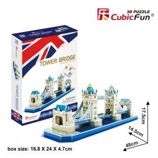 Puzzle 3d tower bridge 52 elementy