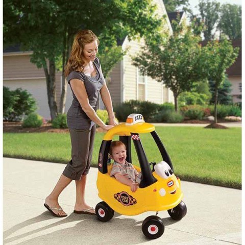 Samochód cozy coupe żółty taxi