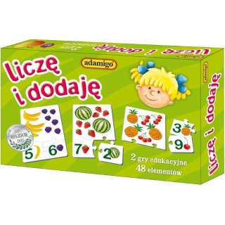 Układanka, liczę i dodaję