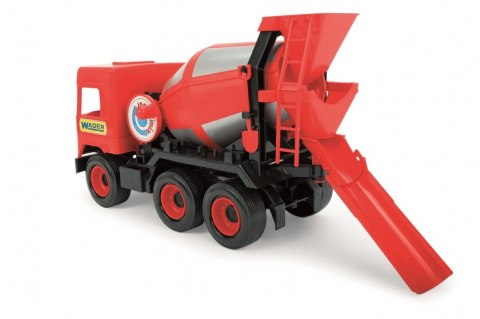 Betoniarka czerwona 38 cm middle truck w kartonie