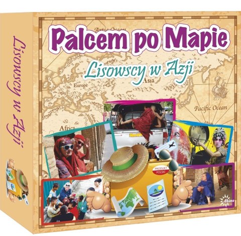 Gra palcem po mapie - lisowscy w azji
