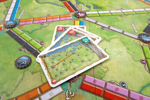 Gra wsiąść do pociągu kolekcja map 4 - holandia
