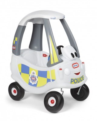 Jeździk cozy coupe policja biała
