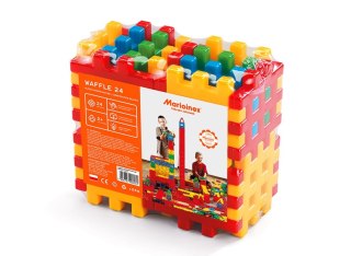 Klocki konstrukcyjne waffle 24