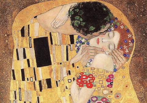 Puzzle 1000 elementów art collection pocałunek