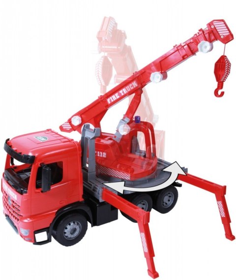 Dźwig straż pożarna 70 cm luzem w kartonie