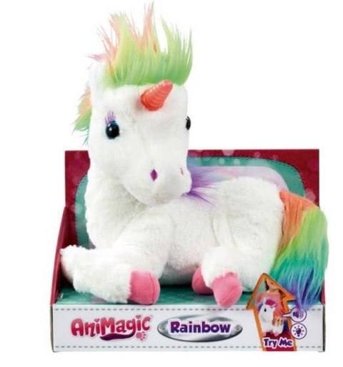 Maskotka rainbow my glowing unicorn animagic jednorożec