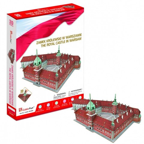Puzzle 3d zamek królewski w warszawie