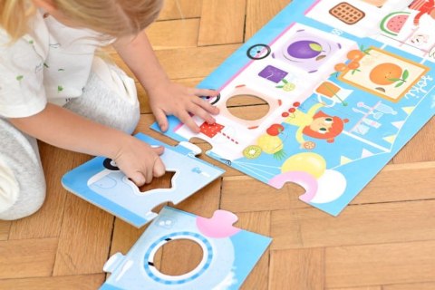 Puzzle z dziurką lody! lody!