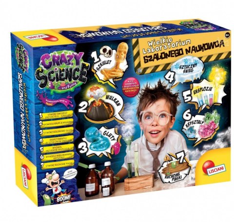 Zestaw naukowy crazy science laboratorium szalonego