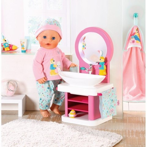 Zestaw toaletka do mycia zębów baby born