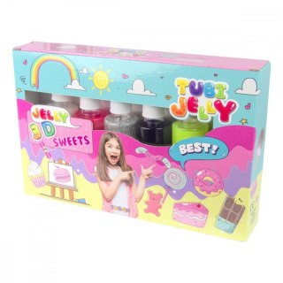 Zestaw tubi jelly 6 kolorów - słodycze