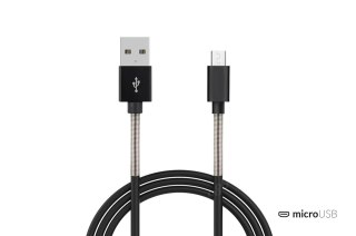 Kabel usb micro usb fulllink 1 m 2.4a amio-01431