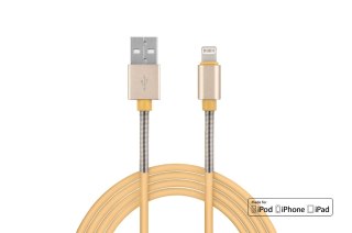 Kabel usb na lightning iphone ipad fulllink 1 m 2.4a amio-01432