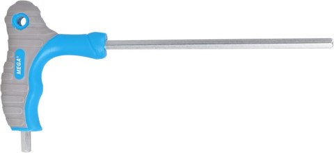 Klucz imbusowy z kulką rękojeść soft touch t, 4mm, crv