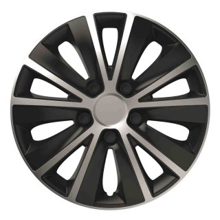 Kołpak samochodowy czarno srebrny rapide 16" cali