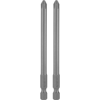 Końcówka 1/4" phillips nr.2, l=100mm, 2szt., s2, proline