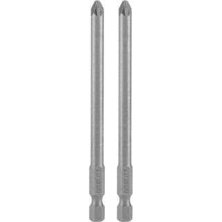 Końcówka 1/4" pozidriv nr.2, l=100mm, 2szt., s2, proline