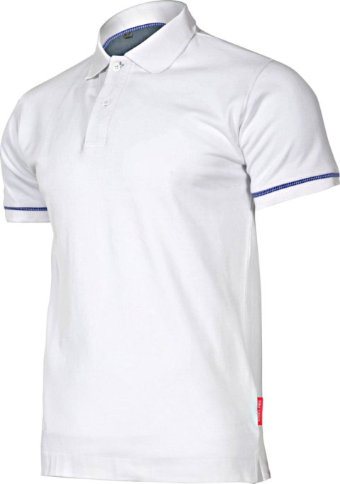 Koszulka polo, 220g/m2, biała, "2xl", ce, lahti