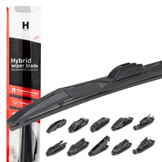 Pióro wycieraczki amio hybrid multiconnect 15" 380mm 38cm 11 adapterów amio-02202