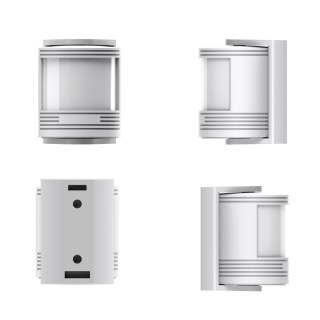 Sensor czujnik ruchu PIR do sygnalizatora wejścia GreenBlue GB211 z baterią CR2450 pasuje do GB210 i GB212