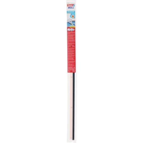 Uszczelka szczotkowa pod drzwi standard 1m:37mm przezroczyst