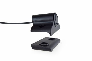 Zestaw czujników parkowania cofania buzzer 4 sensory czarne truck 19mm