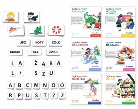 Czytamy razem - zestaw do nauki czytania