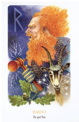 Karty tarot rune vision cards gb