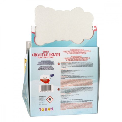 Pianki tubi mix 200 ml display 15 sztuk