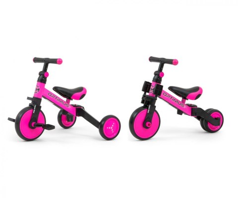 Rowerek 3w1 optimus pink