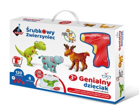 Zestaw konstrukcyjny Śrubkowy zwierzyniec