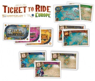 Gra wsiąść do pociągu: europa 15 rocznica