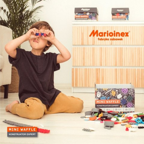 Klocki mini waffle konstruktor expert 501 elementów