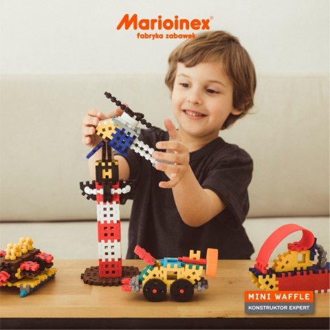 Klocki mini waffle konstruktor expert 501 elementów