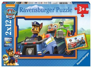 Puzzle 2x12 elementów - psi patrol, misja