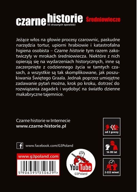 Gra czarne historie - Średniowiecze