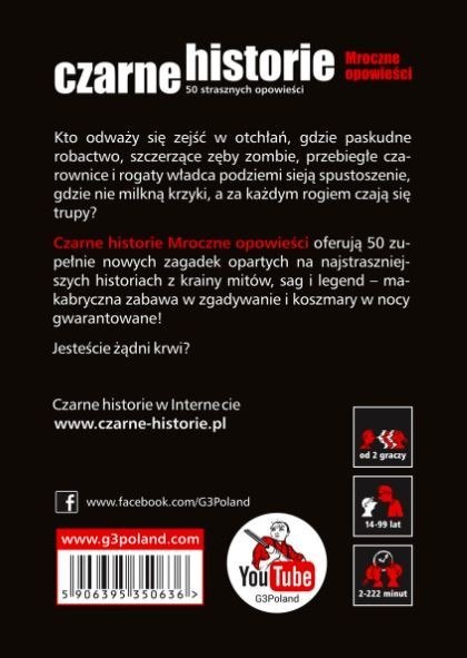 Gra czarne historie - mroczne opowieści