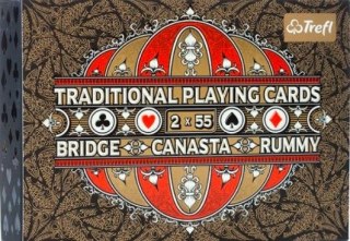 Karty traditional playing cards 2x55 listków